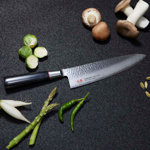 Suncraft Senzo Cassic coltello da cuoco damascato martellato VG10 - cm 20