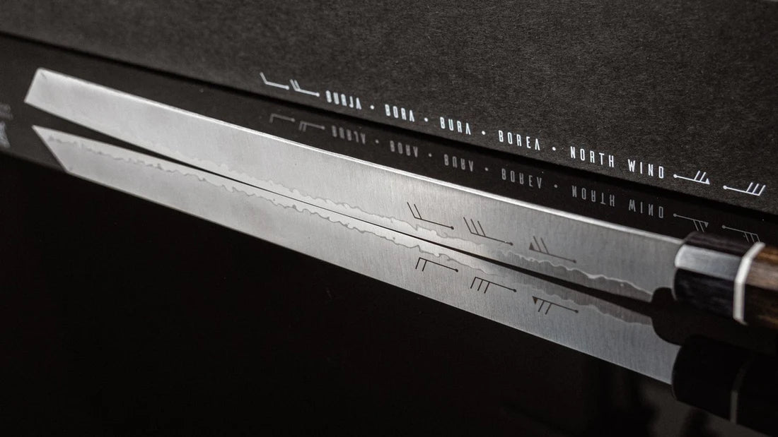 Suncraft Coltello damascato da prosciutto 300mm (11.8") SG2 Burja