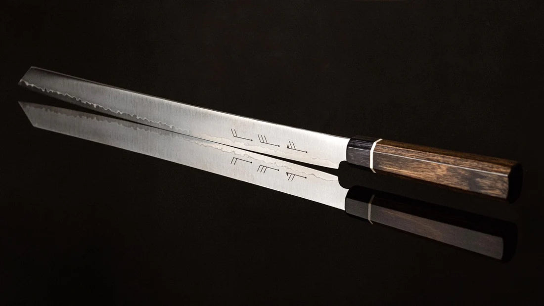 Suncraft Coltello damascato da prosciutto 300mm (11.8") SG2 Burja