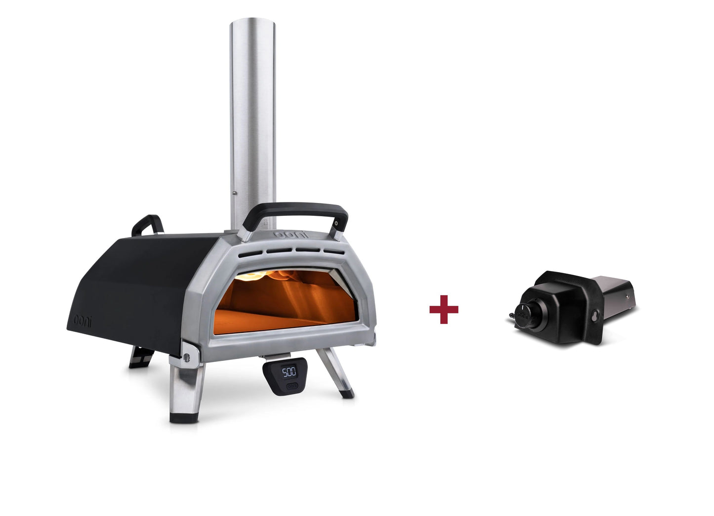 Ooni Karu 16 Forno pizza + bruciatore multi-combustibile legna carbonella gas