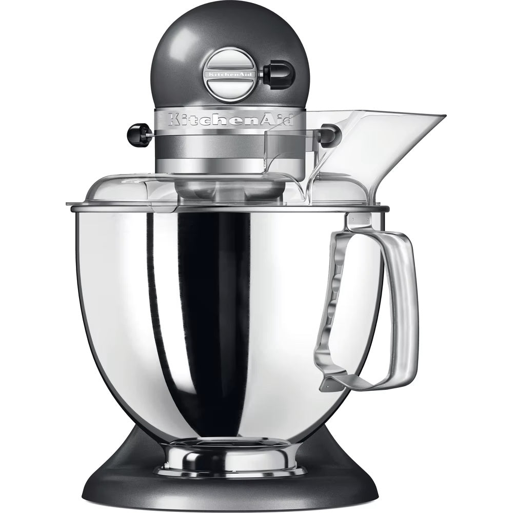 KitchenAid Planetaria Artisan con testa reclinabile 4,8L Argento + Accessori