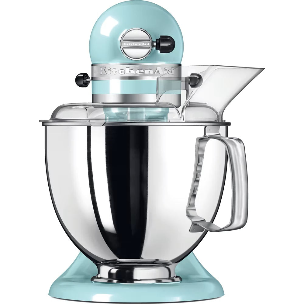 KitchenAid Planetaria Artisan con testa reclinabile 4,8L Blu Ghiaccio + Accessori