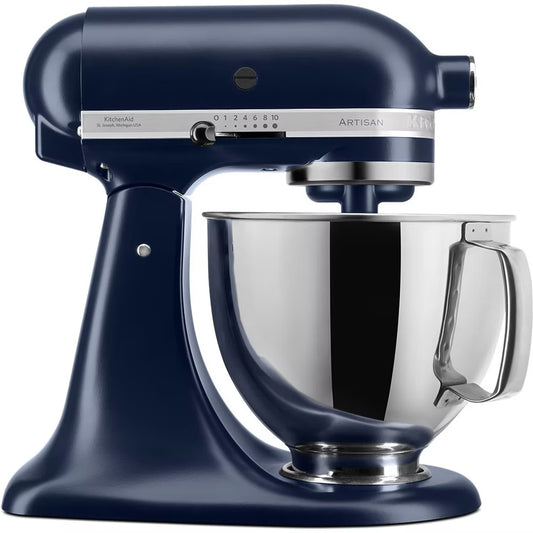 KitchenAid Planetaria Artisan con testa reclinabile 4,8L Blu Inchiostro + Accessori