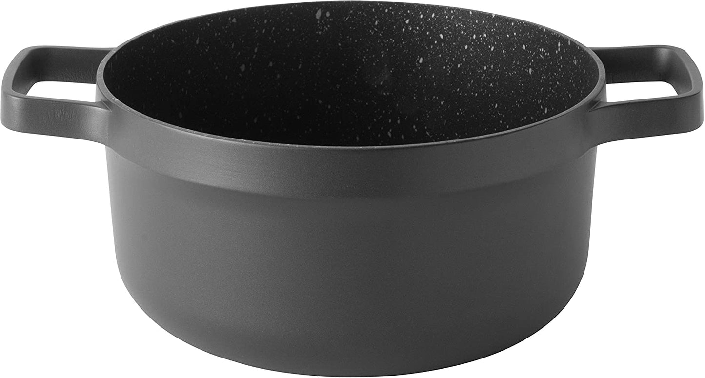 Tegame GEM induzione antiaderente con coperchio cm Ø 24