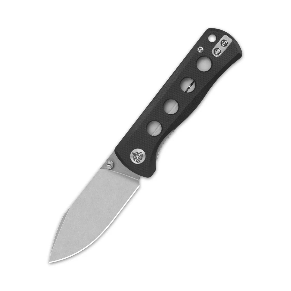 QSP coltello serramanico lama 72 cm in acciaio 14C28N manico G10 QS150-A1