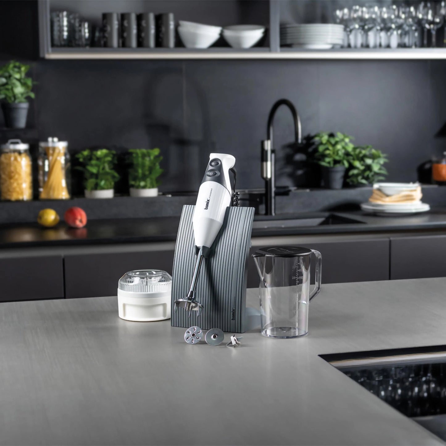 Bamix SwissLine bianco 200W BX SL WH Minipimer frullatore