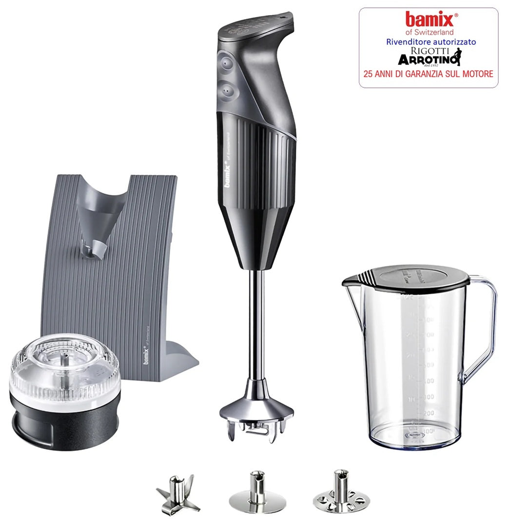 Bamix SwissLine Nero 200W BX SL BK Minipimer frullatore