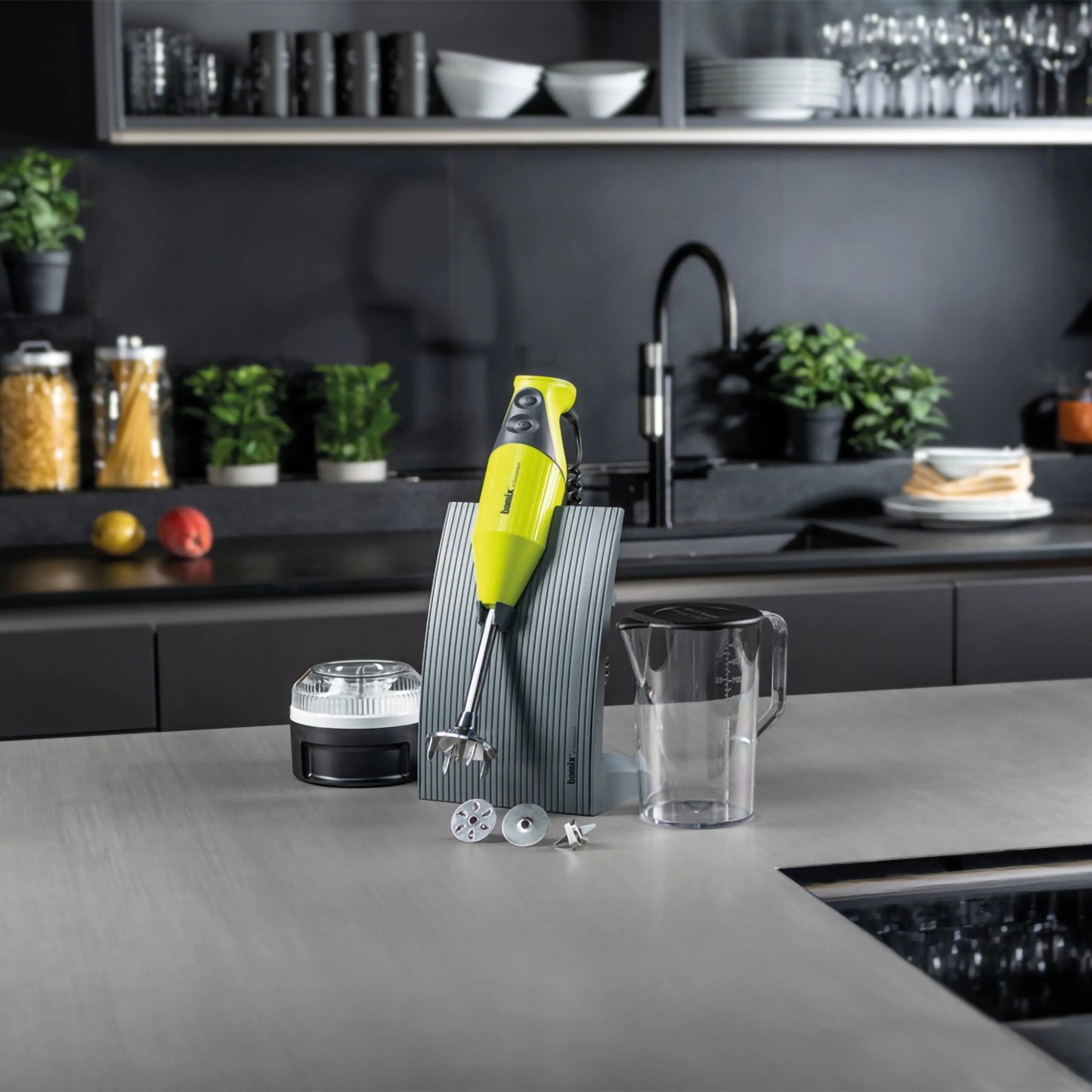 Minipimer frullatore Bamix Swiss Line Laim 200W BX SL GR
