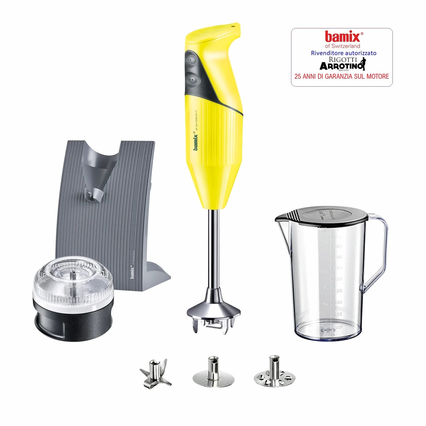 Bamix SwissLine giallo 200W BX SL YL Minipimer frullatore
