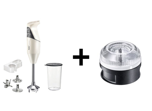 Bamix Mono M160 Crema robot da cucina frullatore a immersione 160 W + processor