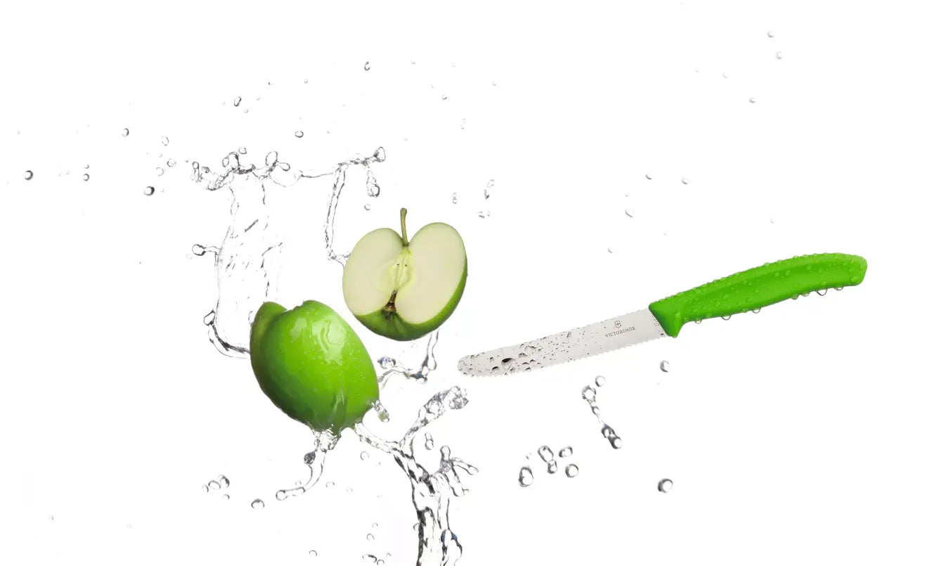 Victorinox da tavola classic ondulato colore verde 11 cm V-6.78 36.L114