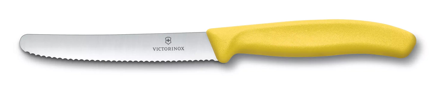 Victorinox da tavola classic ondulato giallo 11 cm 6.78 36.L118
