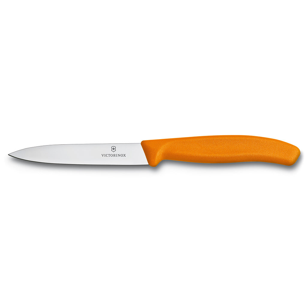 Victorinox spelucchino classic lama liscia arancione 10 cm V-6.77 06.L119