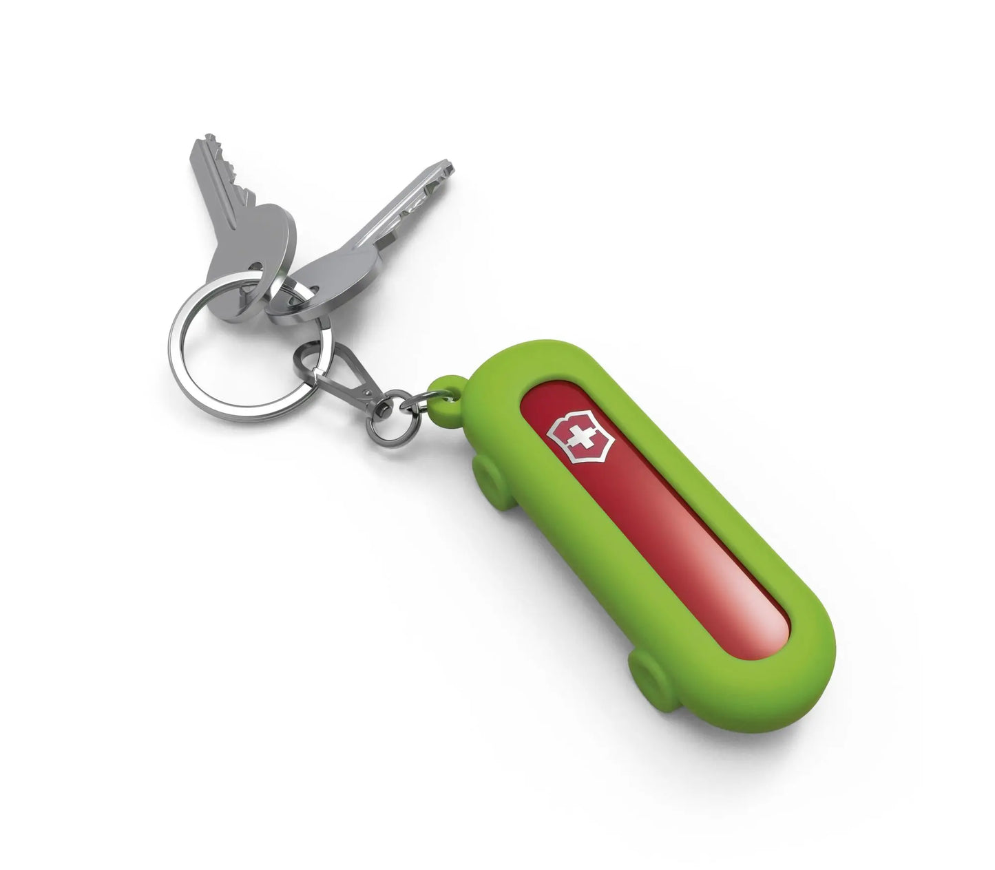 Victorinox custodia in silicone con moschettone Smashed Avocado