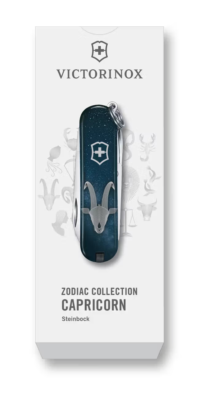 Victorinox Classic SD coltello multiuso portachiavi Segni zodiacali Capricorno 0.6223.2CAP