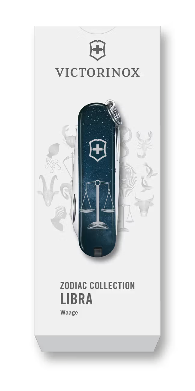 Victorinox Classic SD coltello multiuso portachiavi Segni zodiacali Bilancia 0.6223.2LIB