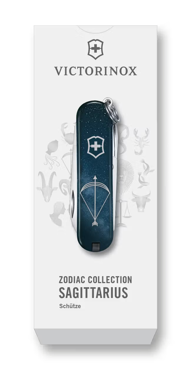 Victorinox Classic SD coltello multiuso portachiavi Segni zodiacali Sagittario 0.6223.2SAG