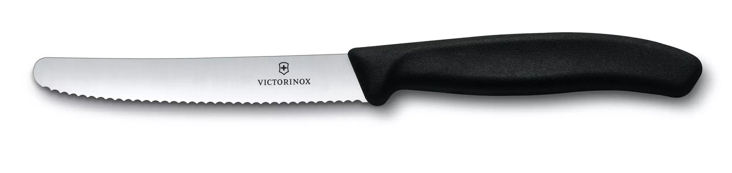 Victorinox da tavola classic ondulato nero 11 cm 6.78 33