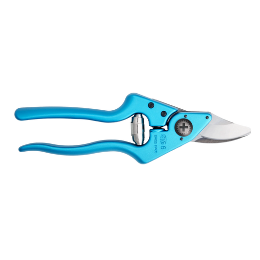 FELCO 6 Electric Blue +910 Fodero in cuoio