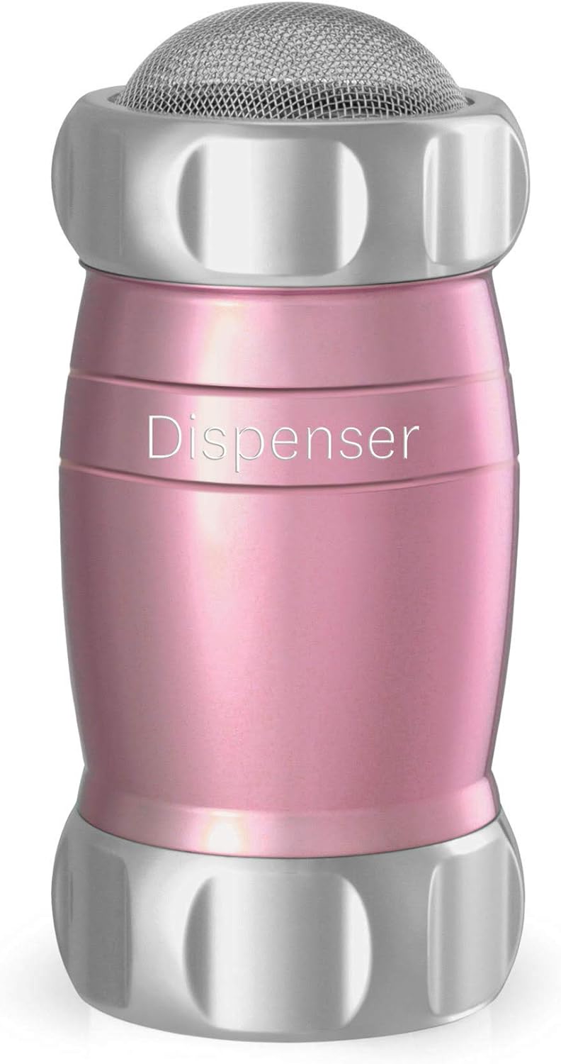 Marcato dispenser spargi farine zucchero e cacao Rosa