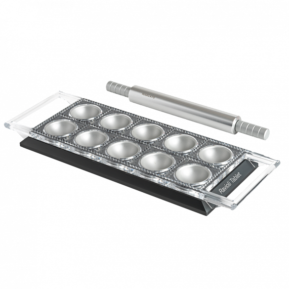Marcato Ravioli Tablet rosa pasta ripiena veloce RT-POWD-RSA