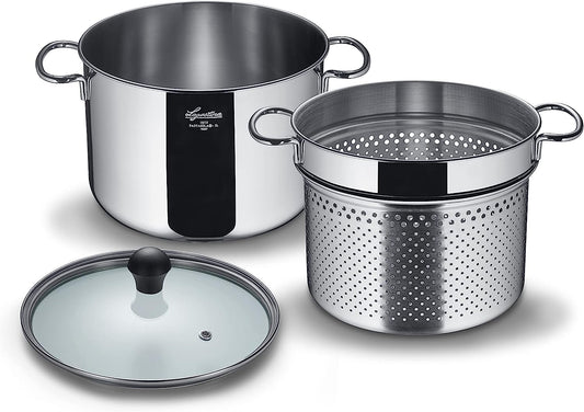 Lagostina pastaiola diametro 22 cm Lt 5 inox 18/10 no induzione