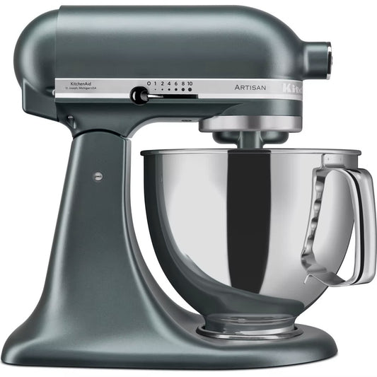KitchenAid Planetaria Artisan con testa reclinabile 4,8L Ginepro + Accessori