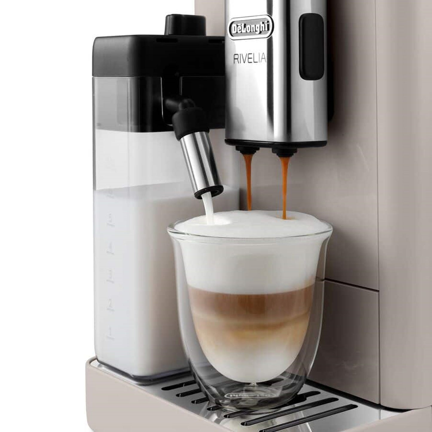 De' Longhi macchina automatica da caffè a chicchi Rivelia EXAM440.55.BG