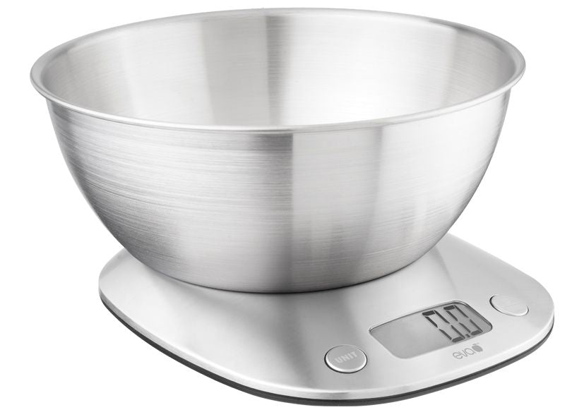 Eva bilancia cucina digitale acciaio inox 5kg / 1g 033352