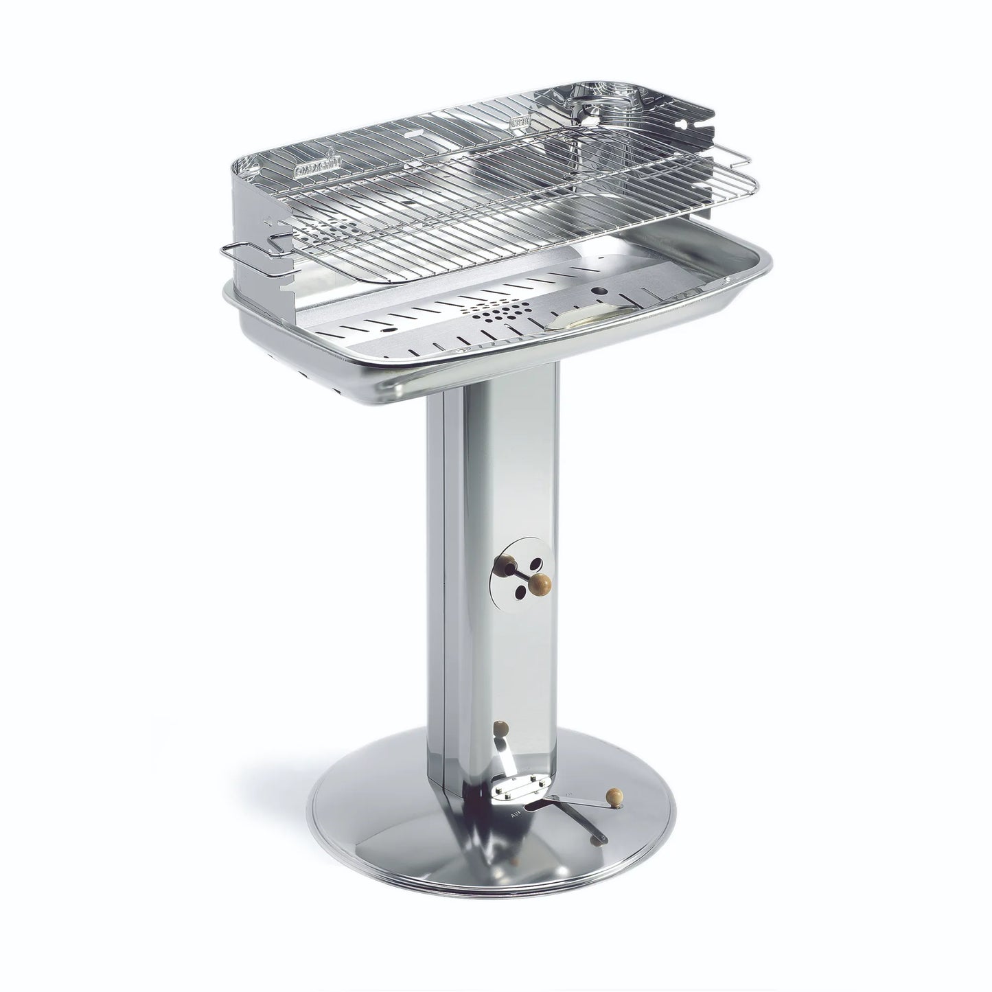 Ompagrill 60-40 Venus/X Pro System Barbecue a Carbonella in Acciaio Inox