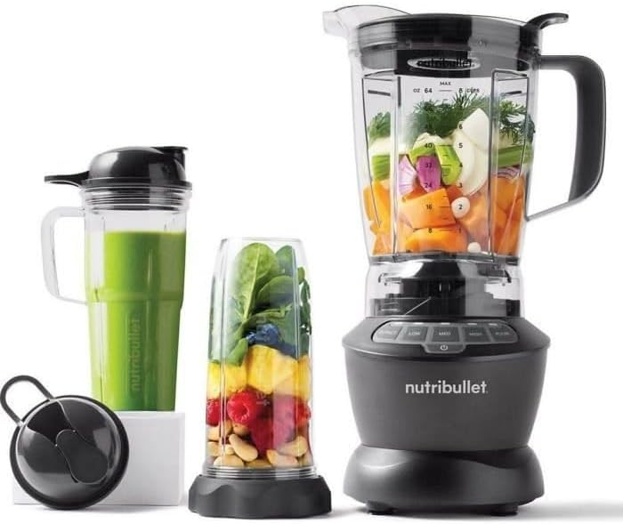 Nutribullet Full Size Blender NBF500DG Frullatore 1200 W grigio