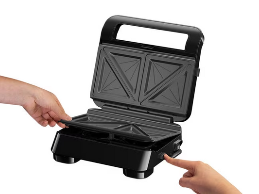 Braun SnackMaker 5 per sandwich e waffle toast SM5005 Argento