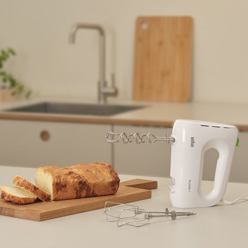 Braun MultiMix 1 HM 1100 frullatore sbattitore 4 + turbo velocità 450 W