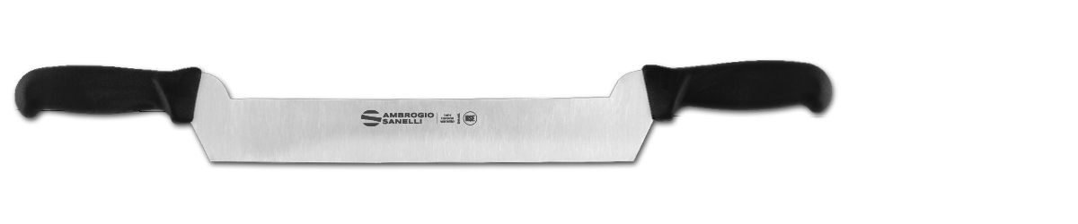 Sanelli Ambrogio coltello professionale formaggio due manici rialzati Supra 30 cm SW42030B