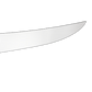 Sanelli Ambrogio coltello professionale da disosso curvo rigido supra cm 13 SD00013