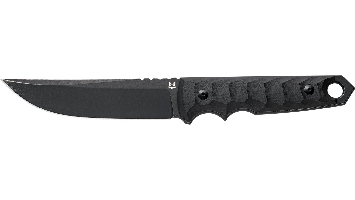 Fox RYU coltello a lama fissa acciaio NIOLX black fodero Kydex FX-634