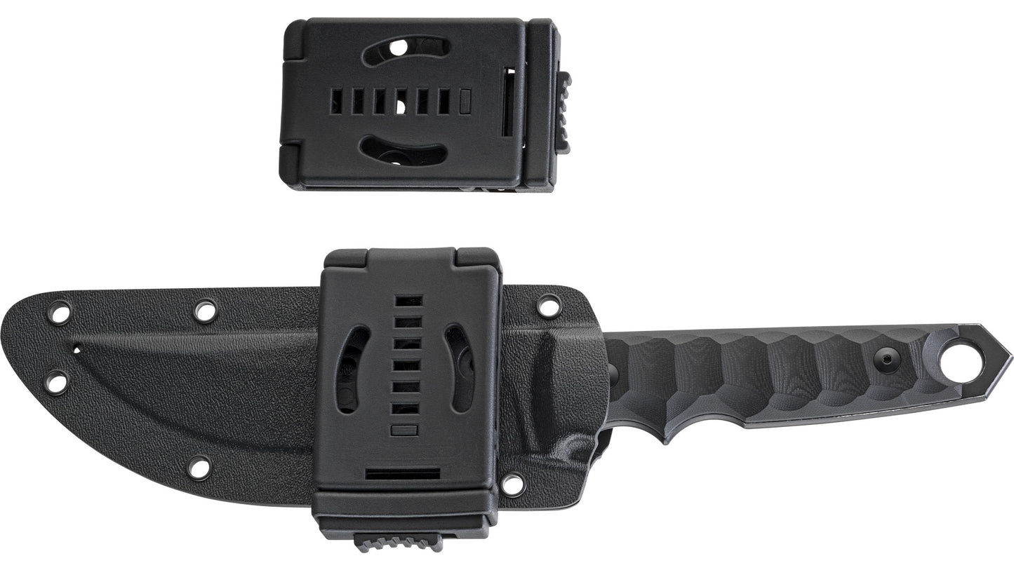 Fox RYU coltello a lama fissa acciaio NIOLX black fodero Kydex FX-634