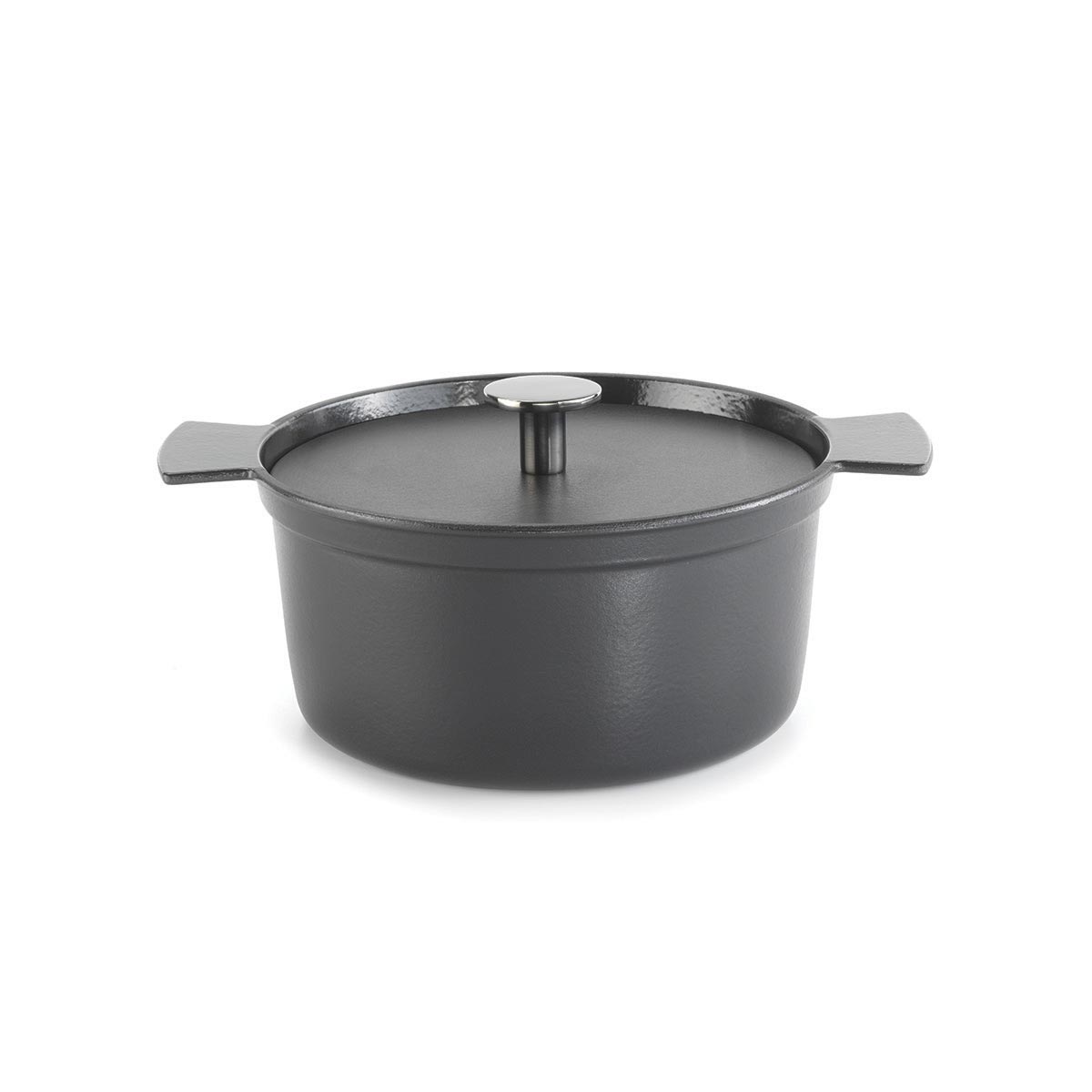 Mopita Six o’ Clock Cocotte Casseruola in ghisa 24x12 cm 3,6 litri con coperchio