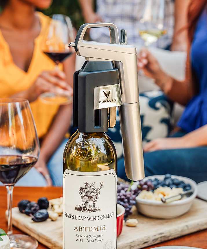 Sistema Mescita "Coravin" Timeless Six+ 13 pezzi Silver