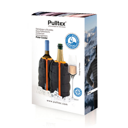 Pulltex Borsa raffredda bottiglie "Polar" riempita con gel refrigerante