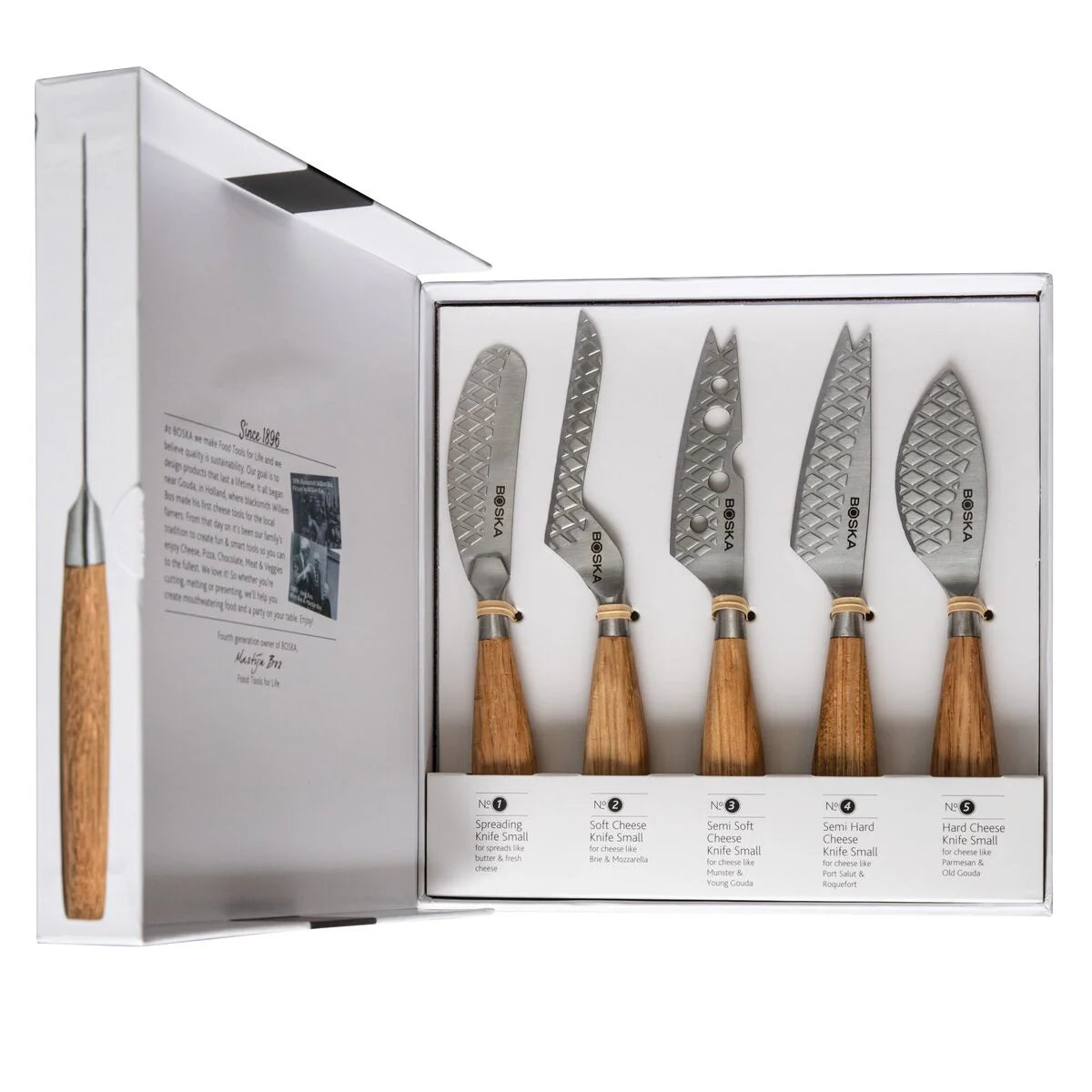 Boska Set 5 coltelli da formaggio mini Oslo 5120225