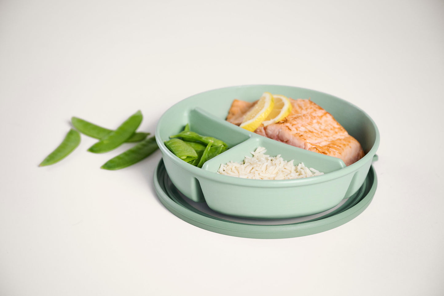 Mepal Bento Bowl "Cirqula" con 3 scomparti (ml 250 + 250 + 500) contenitore per pasto ermetico
