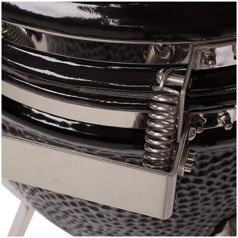 Barbecue Kamado Yakiniku Medium per 4-5 persone +griglia mezza luna + carbone + pinza barbecue+