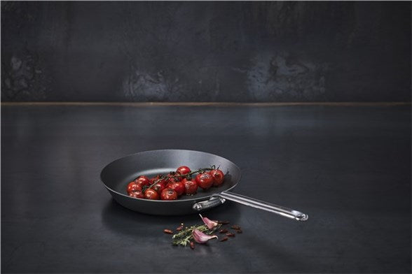 Scanpan padella in acciaio al carbonio "Black Iron" cm Ø26x8 antiaderente per sempre