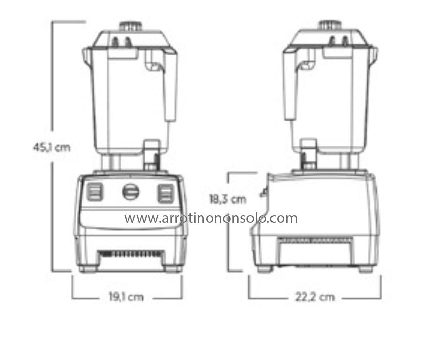 Vitamix professionale Drink Machine Advance Red VTX DMA RD