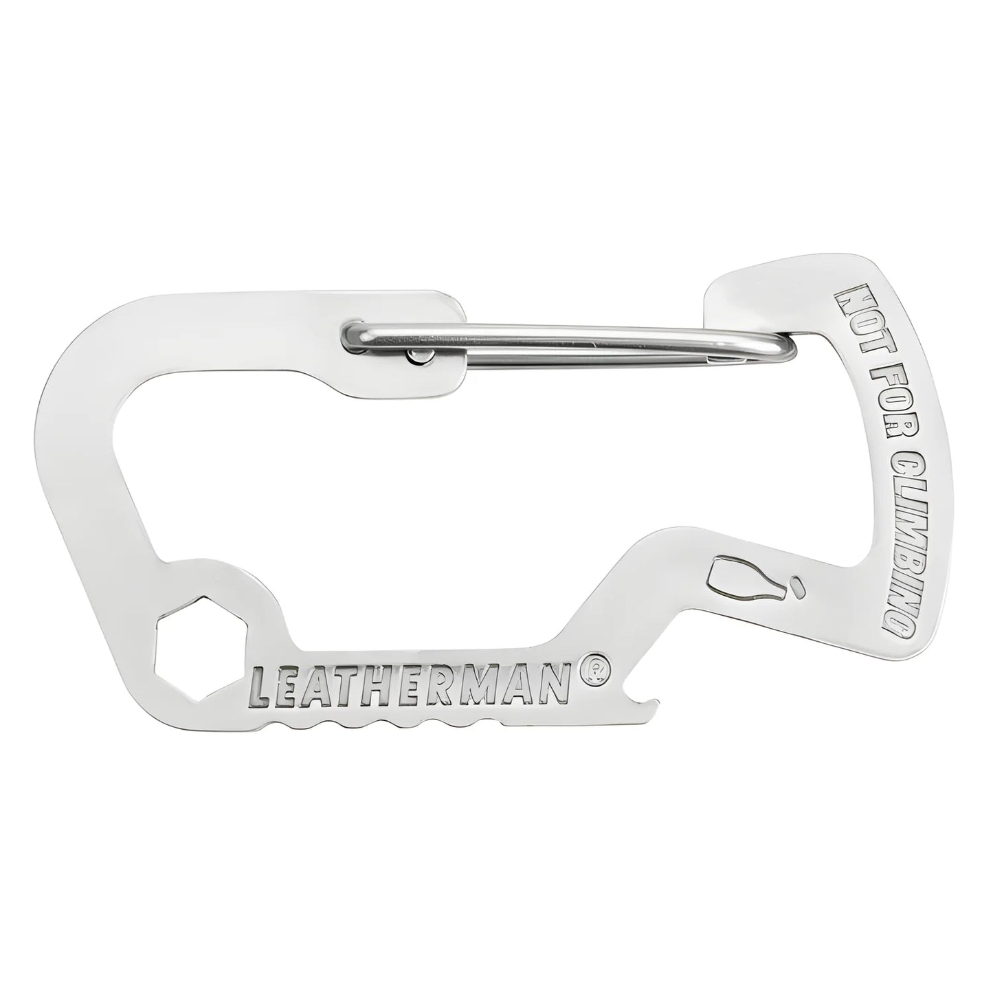 Leatherman moschettone con accessori in acciaio inox LT930378