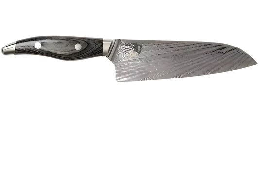Coltello Santoku Damascato 72 strati Kai Shun Nagare 18 cm NDC-0702