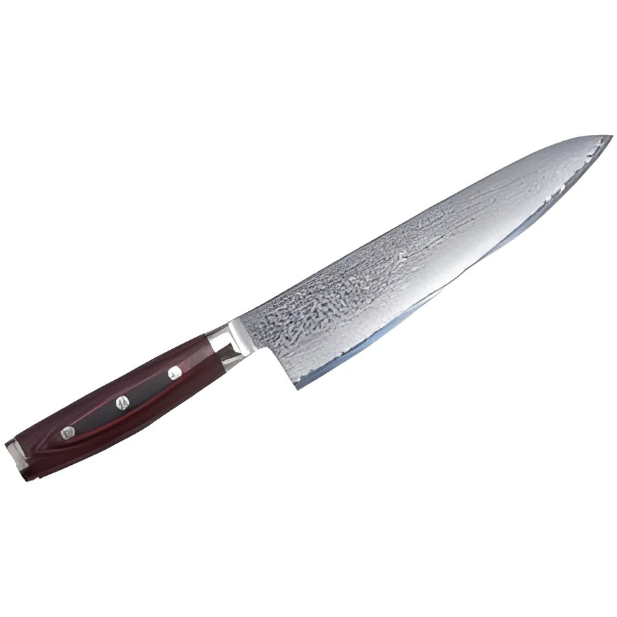 Yaxell Super GOU Ypsilon Coltello da Cuoco Lama 20 cm – Acciaio SG2 63 HRC, 193 Strati Damasco, con Custodia in Legno