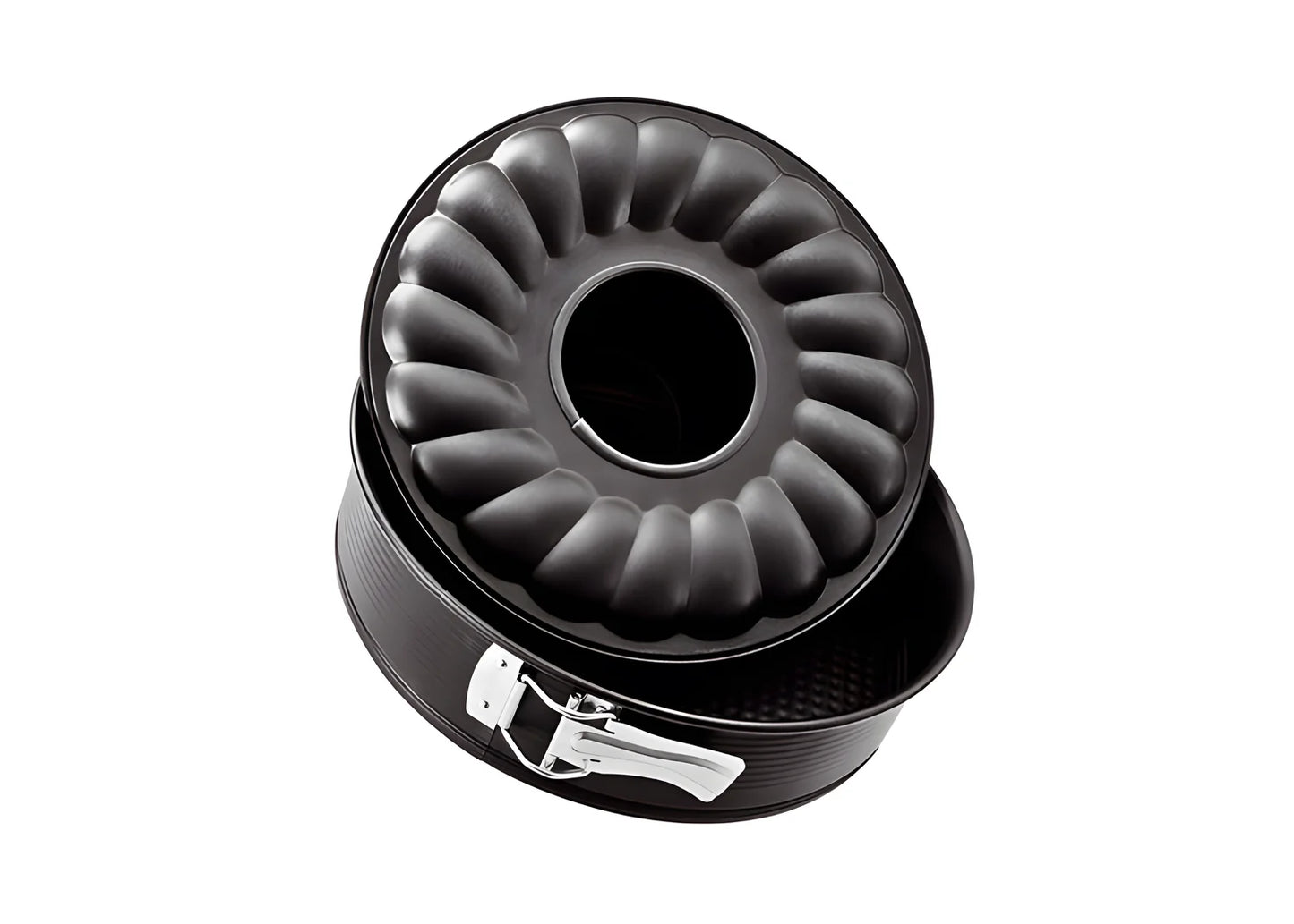 Tortiera apribile Eva con 2 fondi antiaderente Ø24 CM.04 74 15