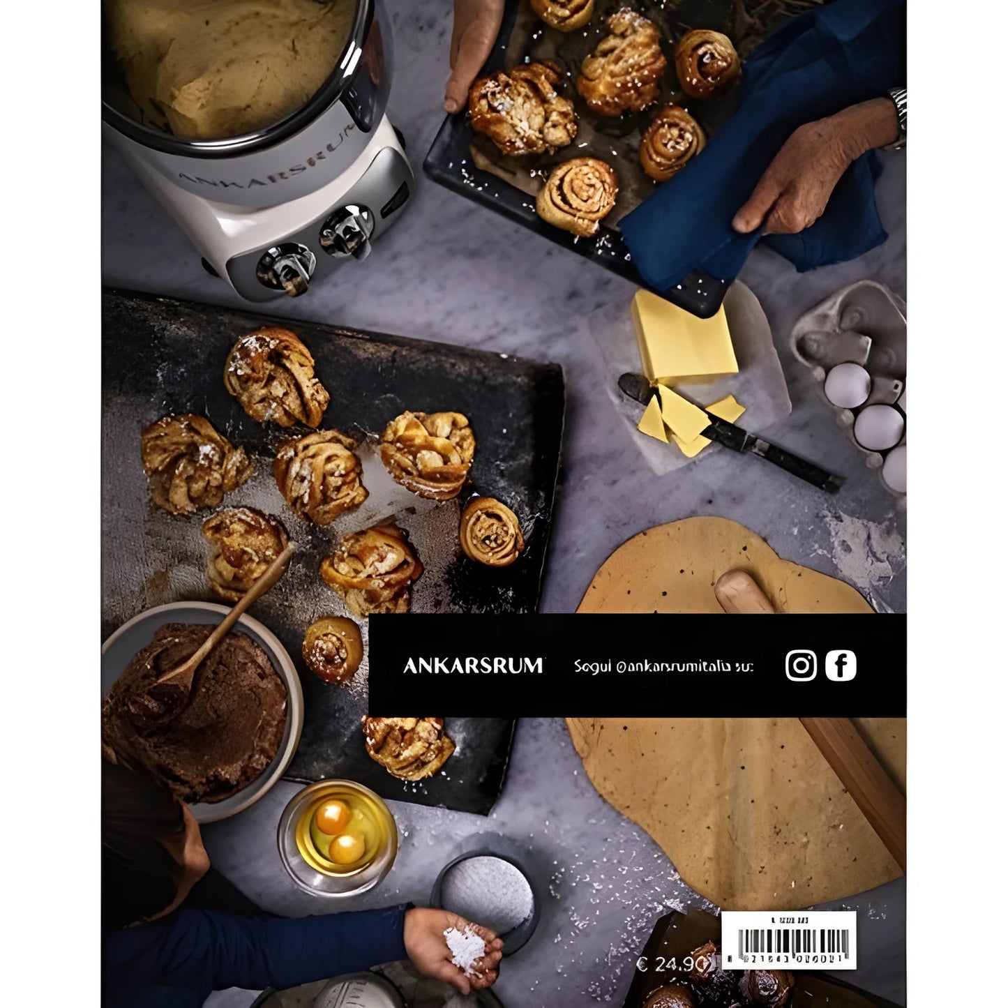 Libro di ricette per Ankarsrum di Daniele Persegani K-BOOK AKR